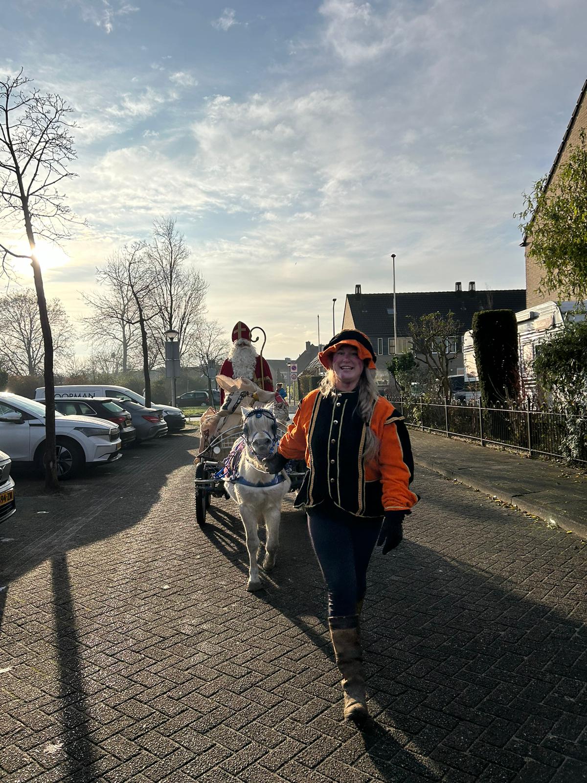 Sint Gooischland tijdens een persoonlijk Sinterklaasbezoek